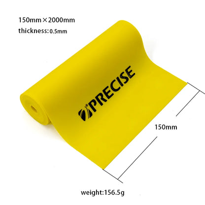 200cm*15cm Good Quality Catapult Flat Rubber Band 0.4mm-1.0mm Colorful Natural Rubber Band for Slingshot Bow and Sports