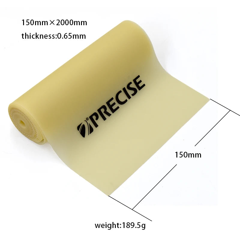 200cm*15cm Good Quality Catapult Flat Rubber Band 0.4mm-1.0mm Colorful Natural Rubber Band for Slingshot Bow and Sports