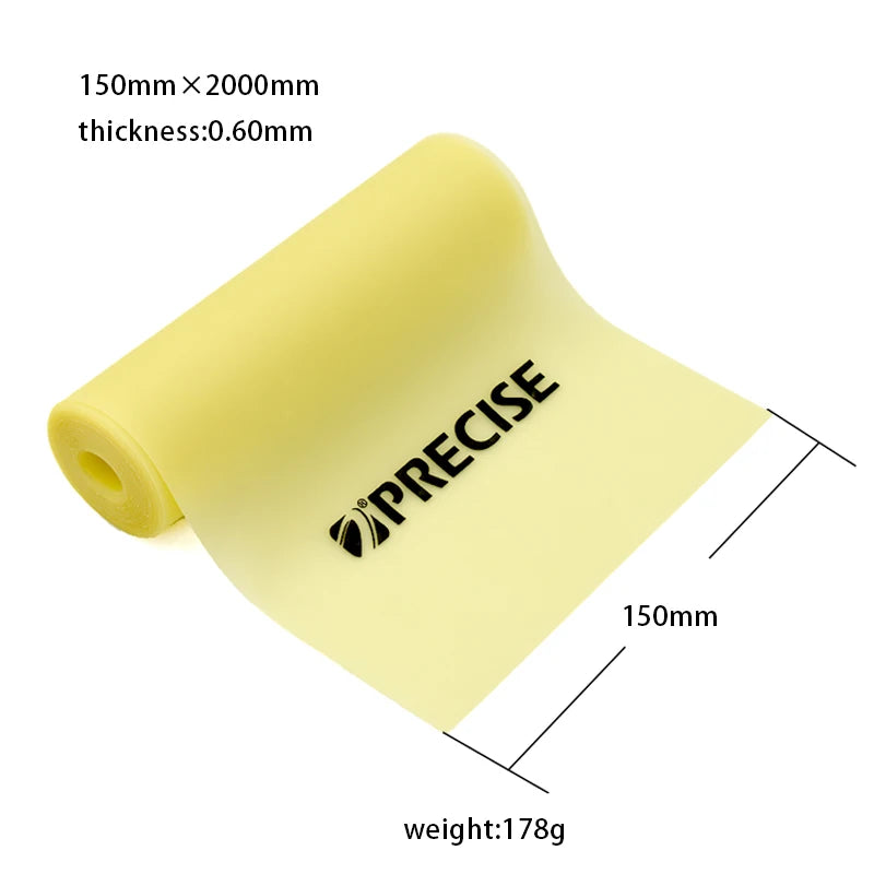 200cm*15cm Good Quality Catapult Flat Rubber Band 0.4mm-1.0mm Colorful Natural Rubber Band for Slingshot Bow and Sports