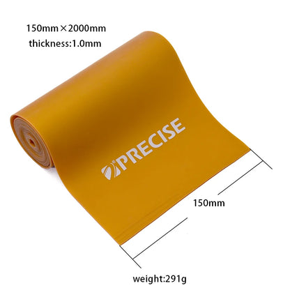 200cm*15cm Good Quality Catapult Flat Rubber Band 0.4mm-1.0mm Colorful Natural Rubber Band for Slingshot Bow and Sports