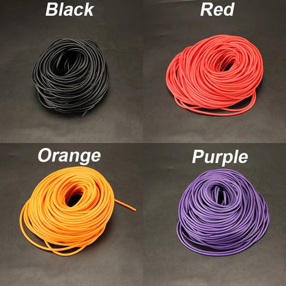 5M 1745/2050/3050/3060 Natural Latex Rubber Tube Stretch Elastic for Outdoor Hunting Slingshot Catapult Accessories
