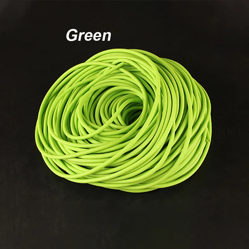 5M 1745/2050/3050/3060 Natural Latex Rubber Tube Stretch Elastic for Outdoor Hunting Slingshot Catapult Accessories