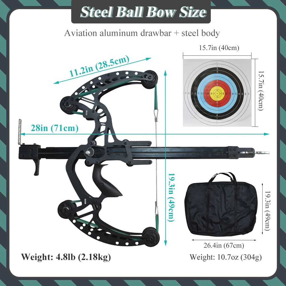 ⚡[50% OFF] ⚡ Repeating Steel Ball Slingshot VIP 9