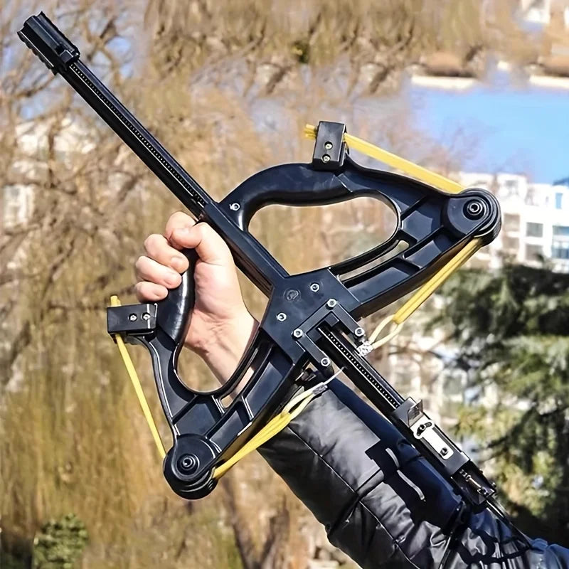 🔥[NEW]🔥 Automatic slingshot bow with 60lbs tensile strength