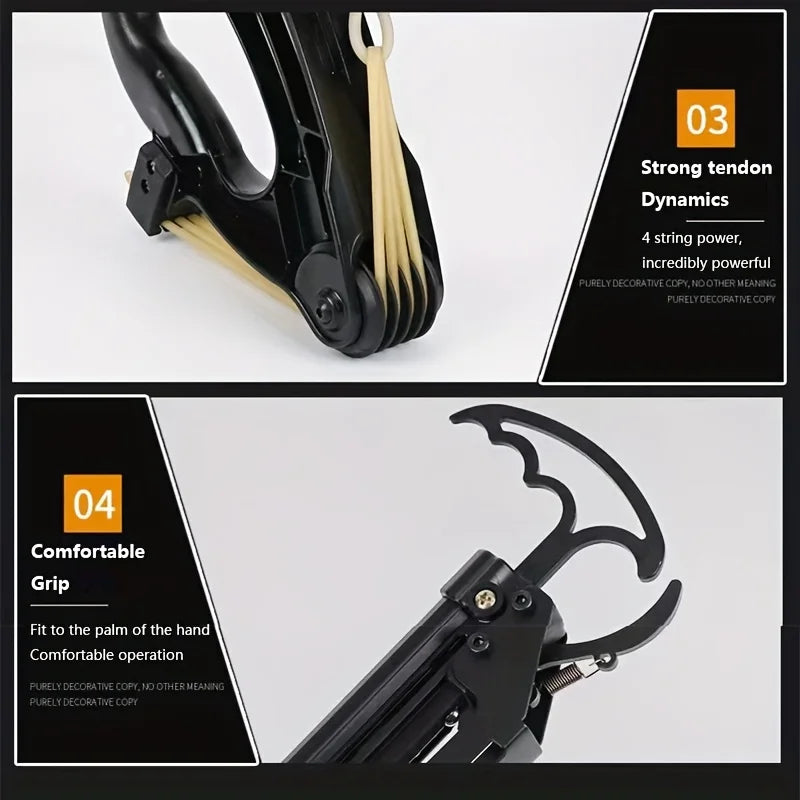 🔥[NEW]🔥 Automatic slingshot bow with 60lbs tensile strength