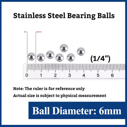 Stainless Steel Bearing Ball 1/4" 5/16" 3/16" 5/32" 1/8" 3/32" 3/8" 1/2" 3/4/5/6/8/12.7mm Bicycle Bearing Precision Mixing Balls
