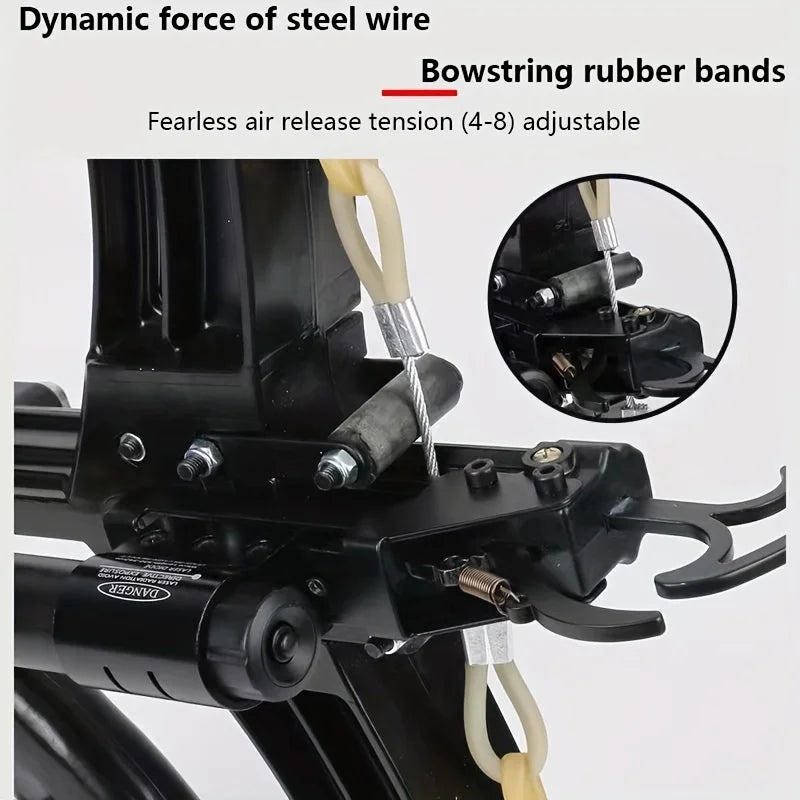 🔥[NEW]🔥 Automatic slingshot bow with 60lbs tensile strength