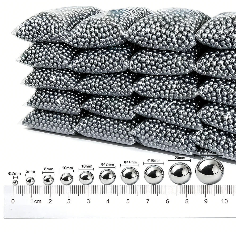 Stainless Steel Bearing Ball 1/4" 5/16" 3/16" 5/32" 1/8" 3/32" 3/8" 1/2" 3/4/5/6/8/12.7mm Bicycle Bearing Precision Mixing Balls