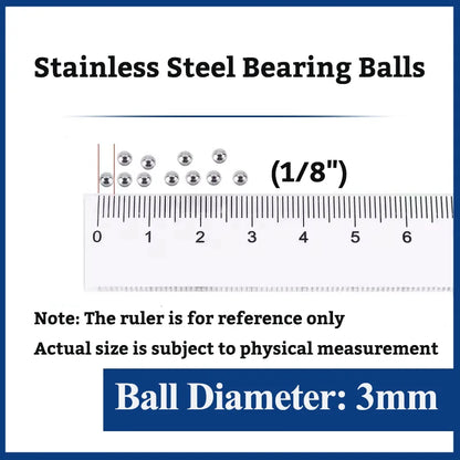 Stainless Steel Bearing Ball 1/4" 5/16" 3/16" 5/32" 1/8" 3/32" 3/8" 1/2" 3/4/5/6/8/12.7mm Bicycle Bearing Precision Mixing Balls