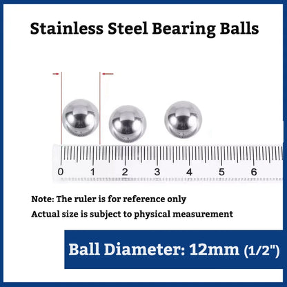 Stainless Steel Bearing Ball 1/4" 5/16" 3/16" 5/32" 1/8" 3/32" 3/8" 1/2" 3/4/5/6/8/12.7mm Bicycle Bearing Precision Mixing Balls